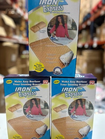 Tapete de Engomar Portátil – Prático, Compacto e Resistente ao Calor