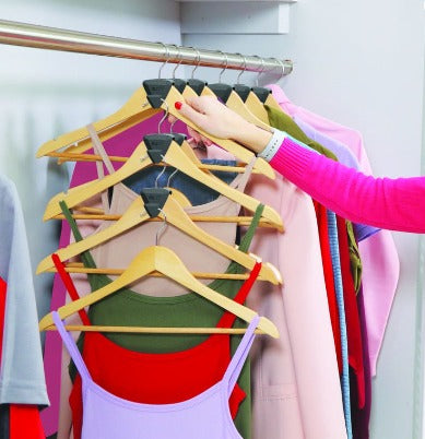 Ganchos Organizadores para Roupa (18 Unid.)