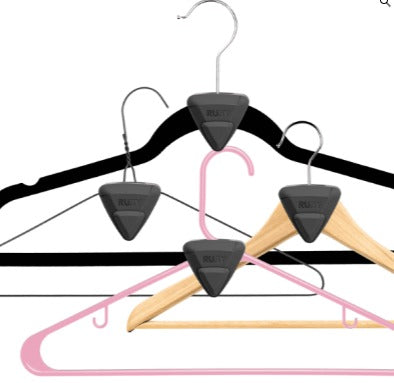 Ganchos Organizadores para Roupa (18 Unid.)