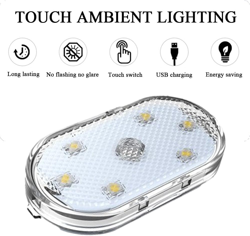 Luz LED RGB com Bateria – Portátil e Recarrregável