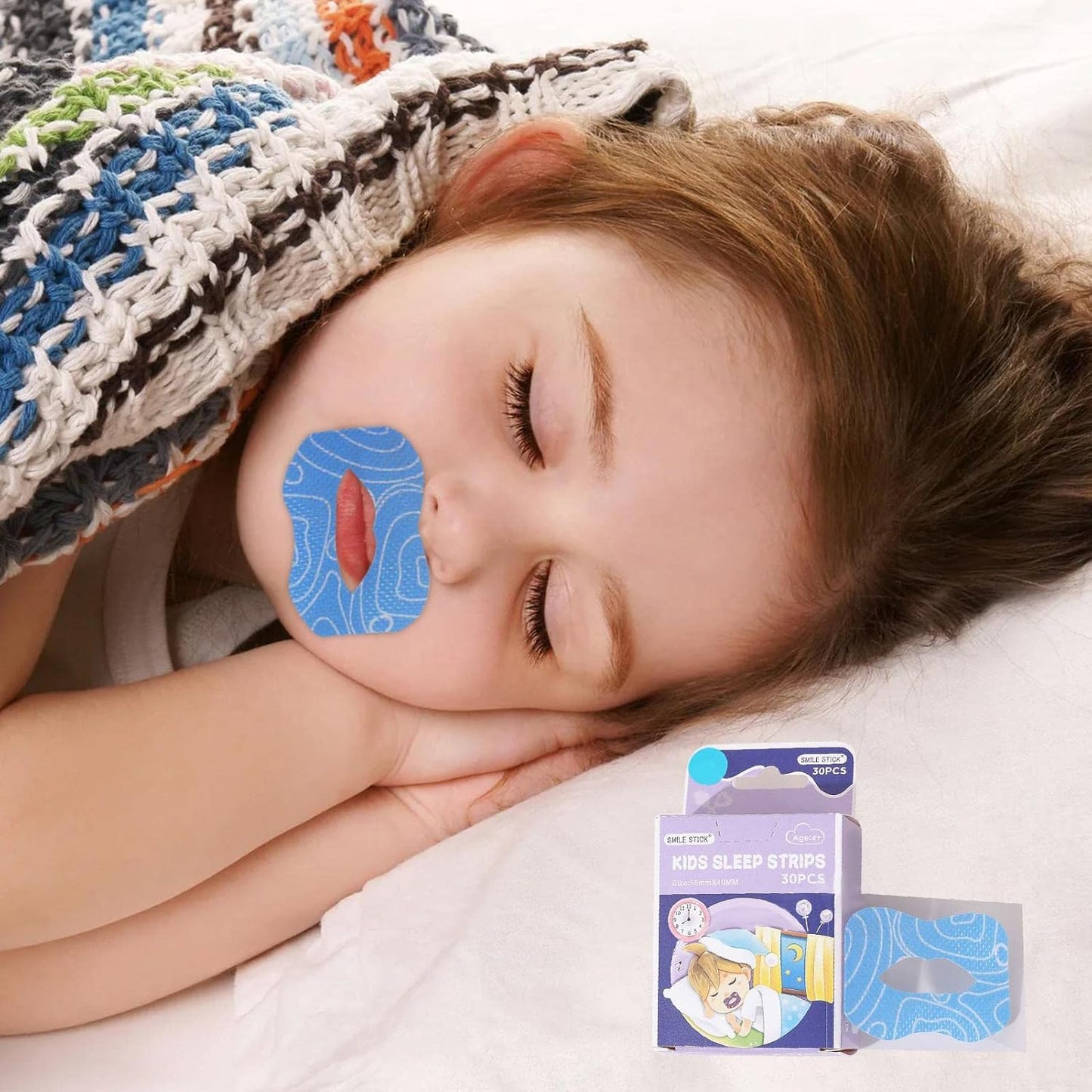 Pack 30 Adesivos Anti-Ronco – Sono Tranquilo e Reparador