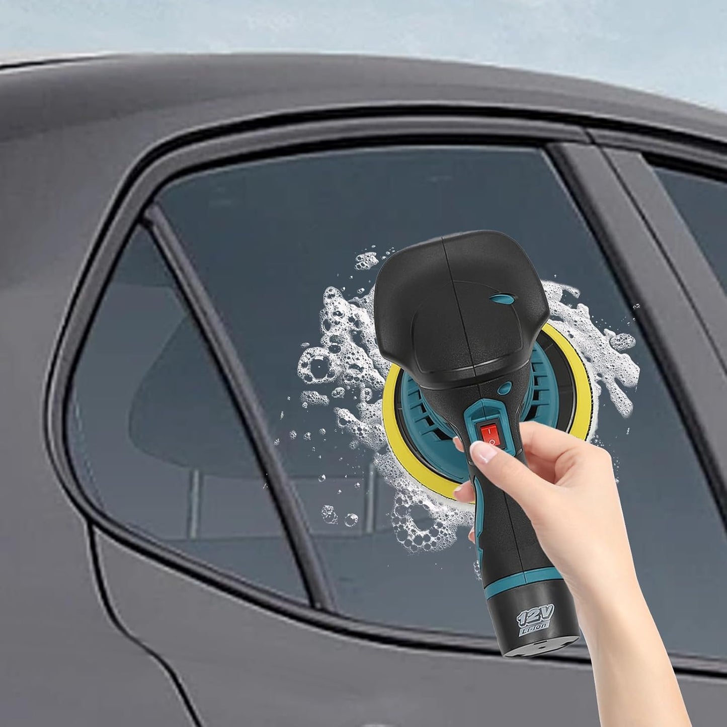 Polidora sem Fios para Carro 12V