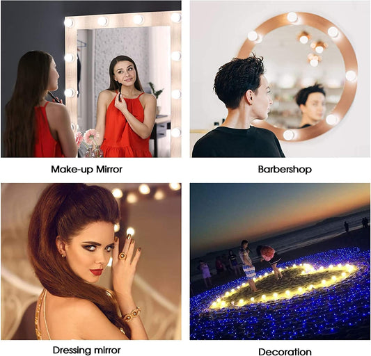 Lâmpadas LED para Espelho – Kit com 10 Unidades