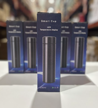 Garrafa Térmica Inteligente com Ecrã LED – Frio ou Quente Sempre à Mão