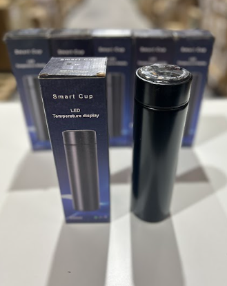 Garrafa Térmica Inteligente com Ecrã LED – Frio ou Quente Sempre à Mão