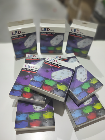 Luz LED RGB com Bateria – Portátil e Recarrregável