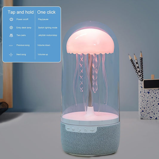 Coluna Bluetooth 2EM1 Medusas que mudam de Cor