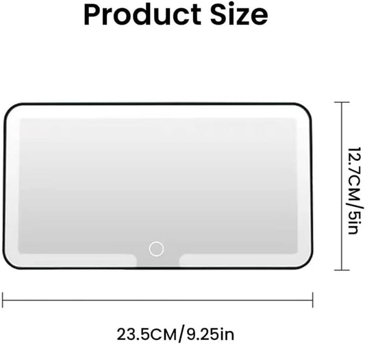 Espelho Led para Carro com 60 LED