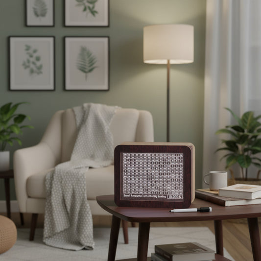 Mealheiro de Madeira com Contador