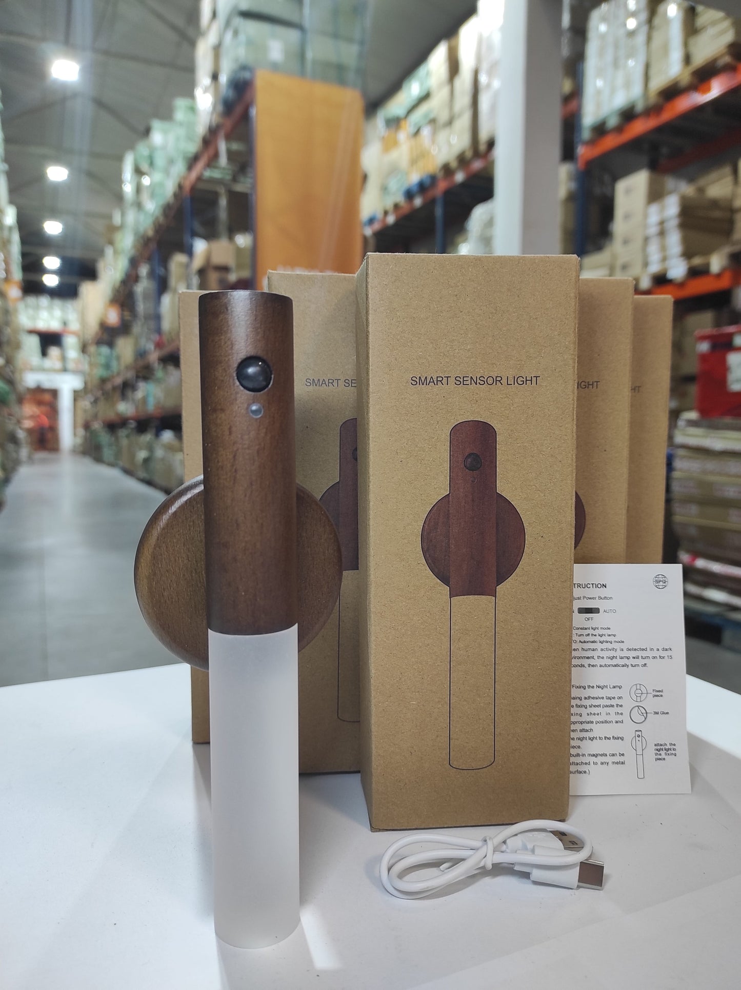 Luz LED com Sensor de Movimento – Iluminação Automática