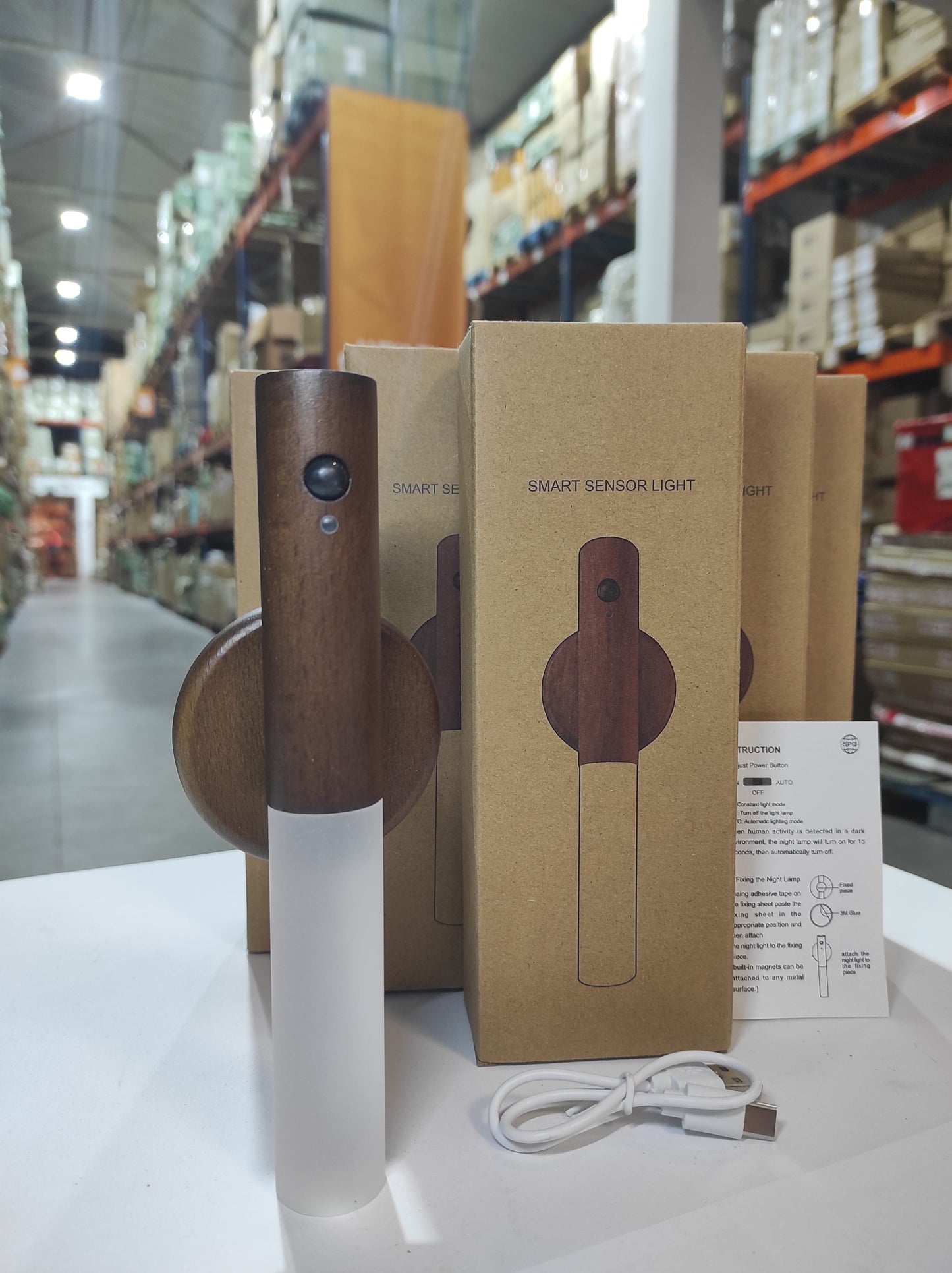 Luz LED com Sensor de Movimento – Iluminação Automática