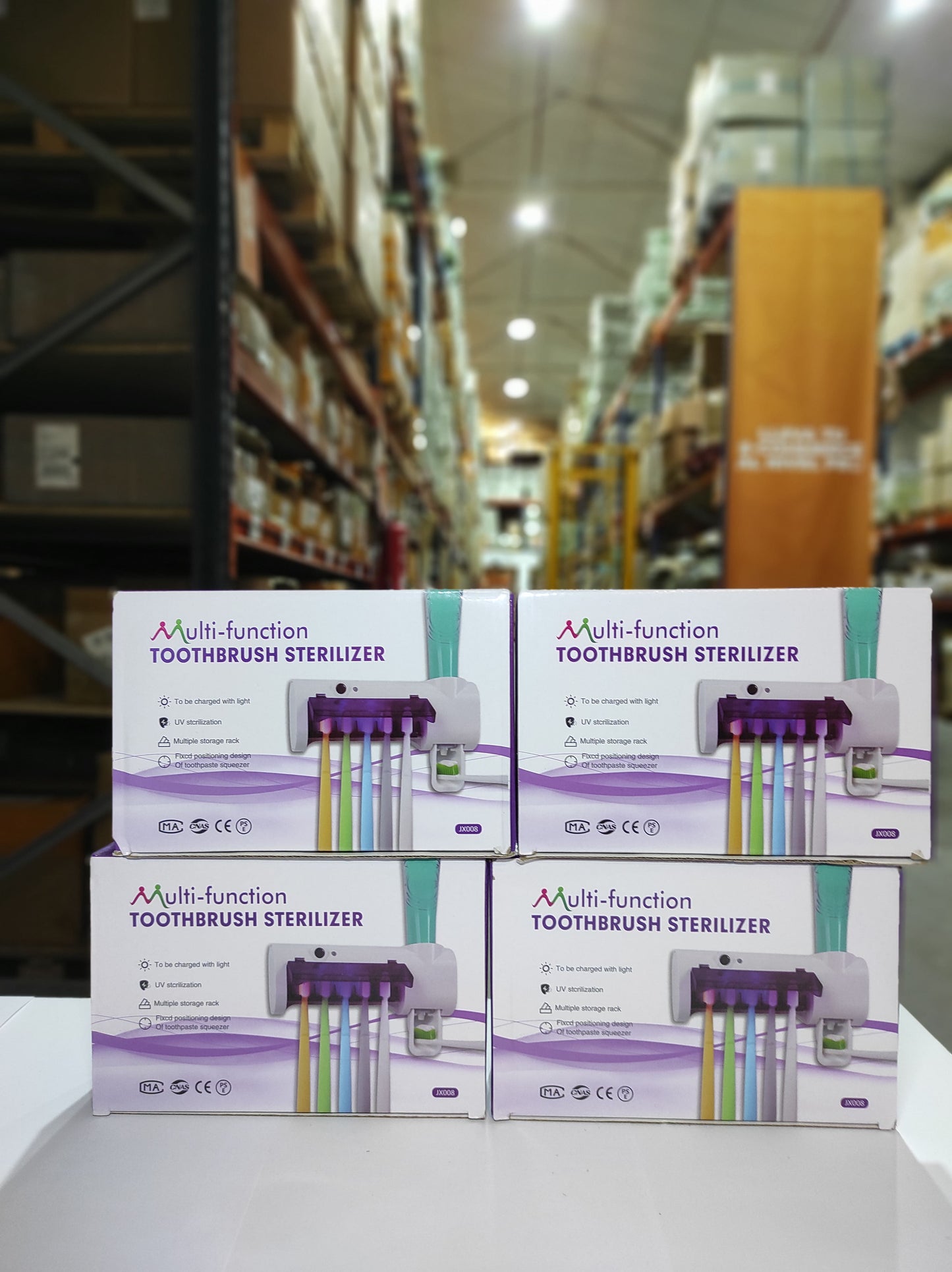 Esterilizador de Escovas de Dentes com Luz UV