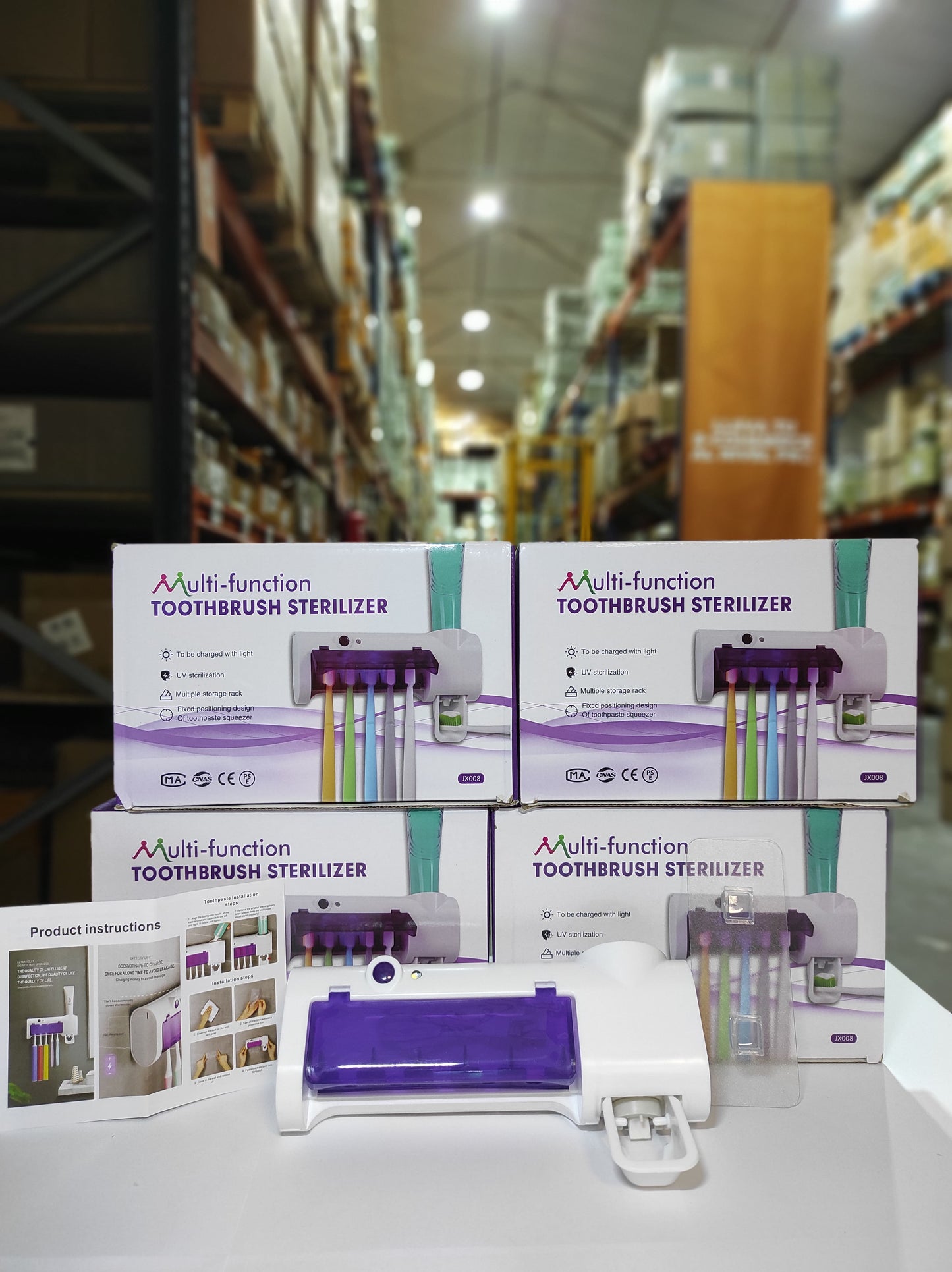 Esterilizador de Escovas de Dentes com Luz UV