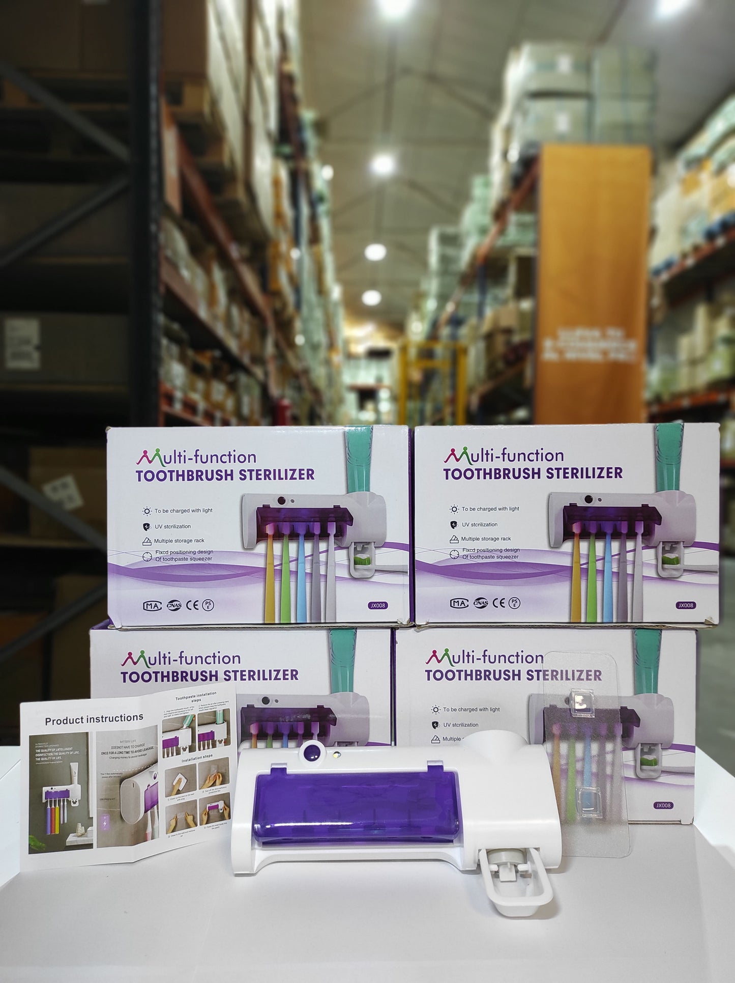 Esterilizador de Escovas de Dentes com Luz UV