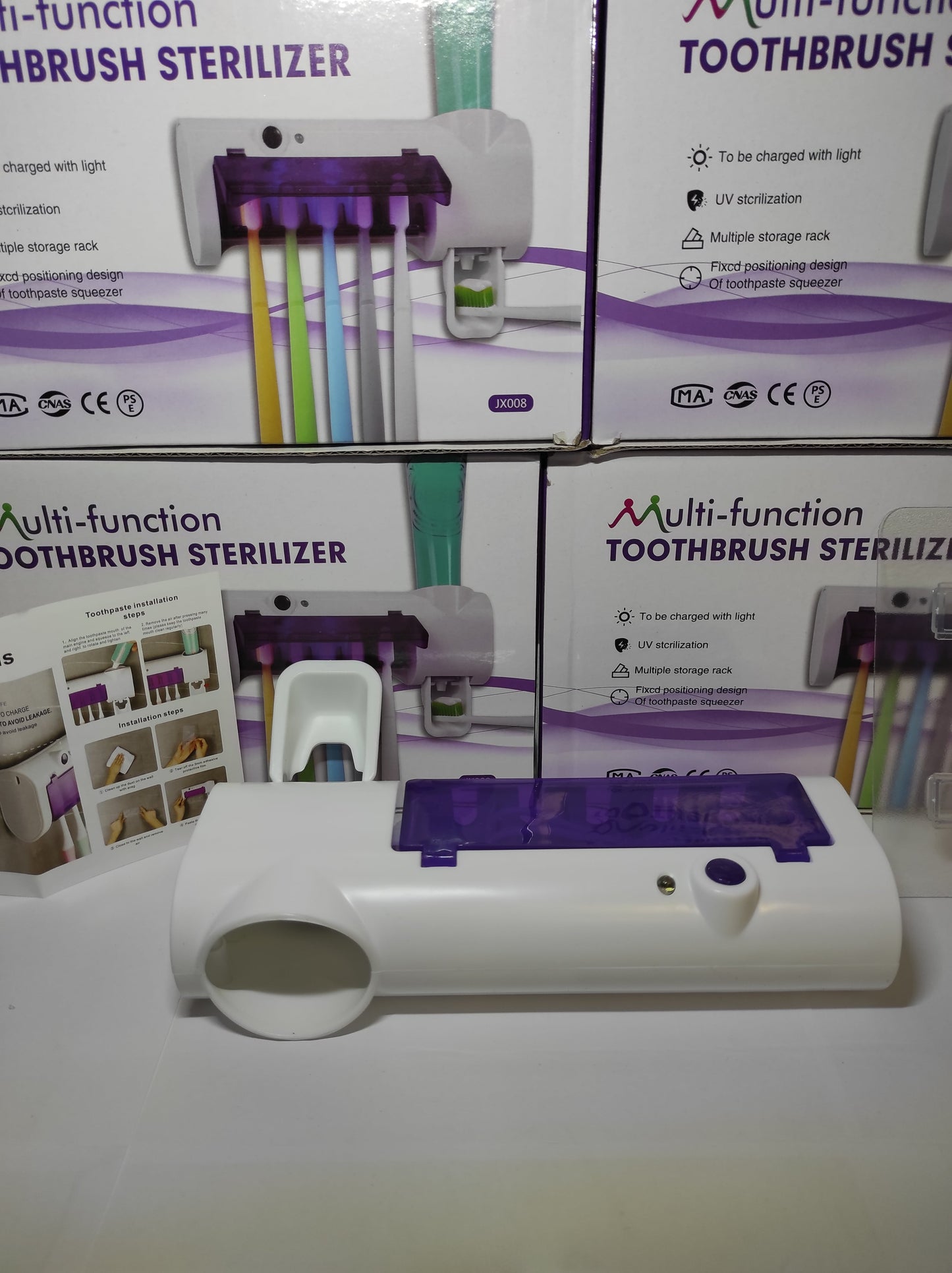 Esterilizador de Escovas de Dentes com Luz UV