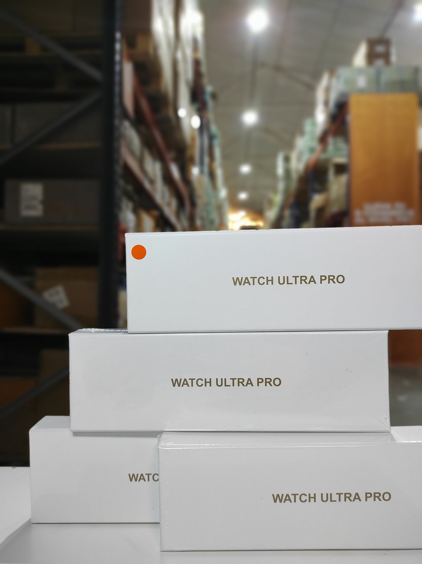 Smartwatch Ultra Pro com 2 Braceletes (Preto + Laranja)