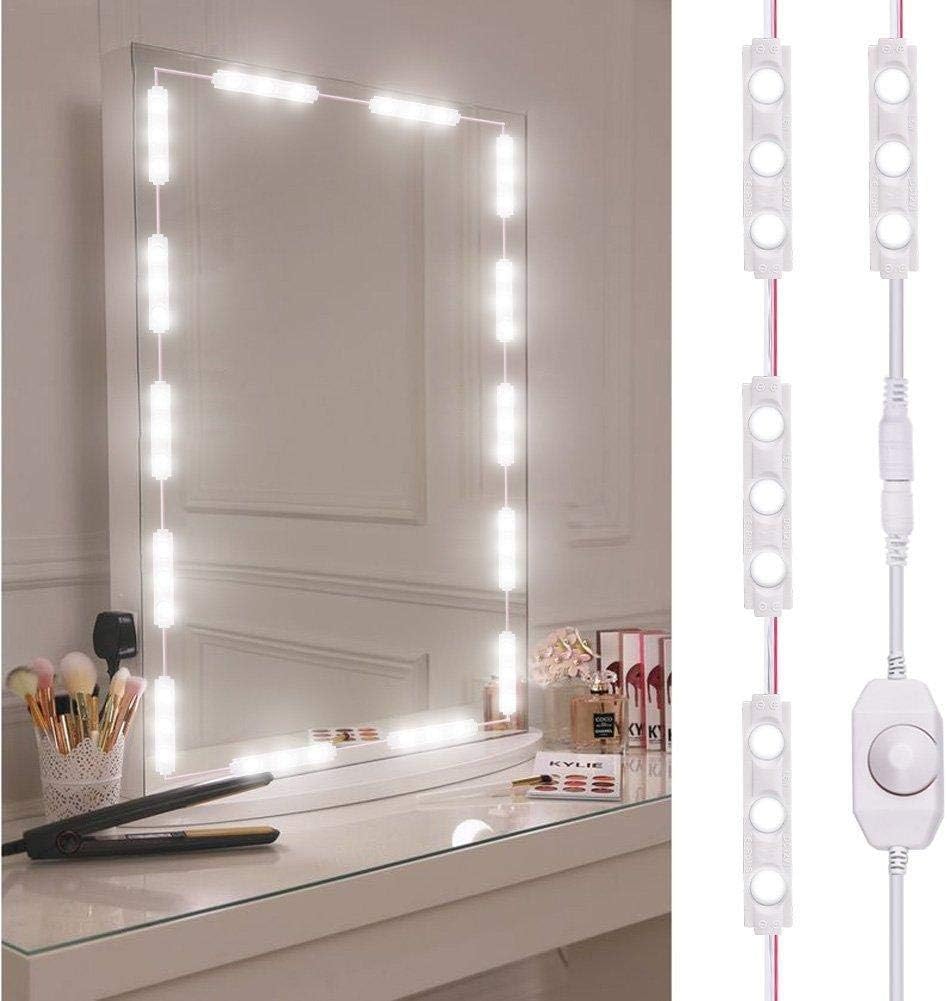 Tira de LED para Espelho – 14 LEDs com Controlo Tátil