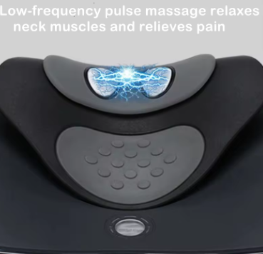 Massajador Cervical Profissional Modo Quente e Frio com Comando