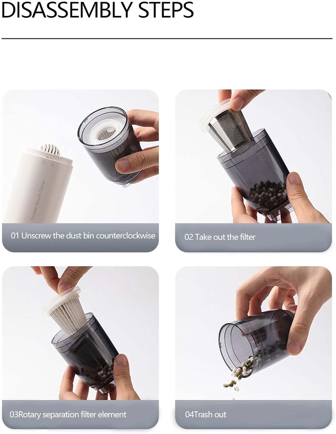 Mini Aspirador Portátil
