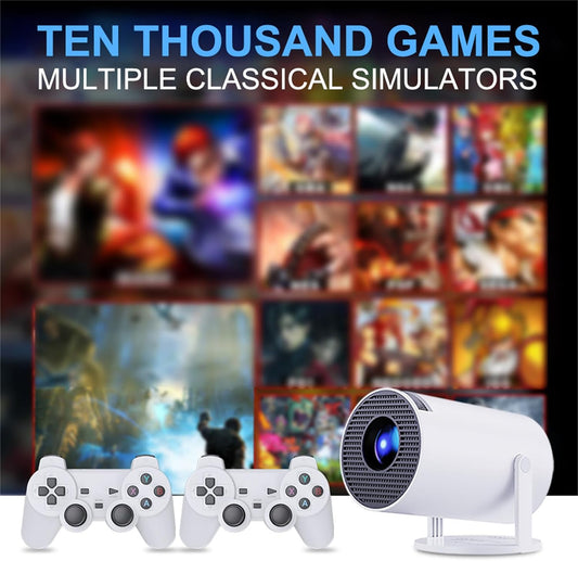 Projetor Video 2EM1 com Consola de Jogos