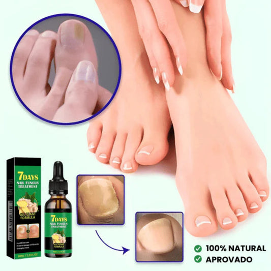 Tratamento de 7 Dias para Fungos das Unhas