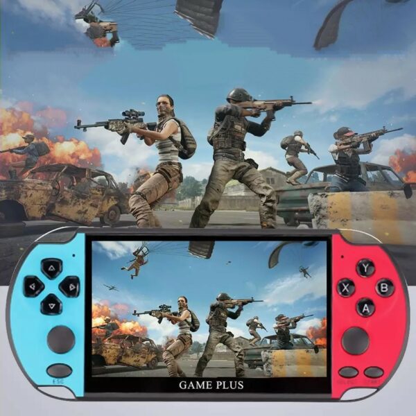 Consola X7 Plus Portátil 8GB com 500 Jogos Clássicos
