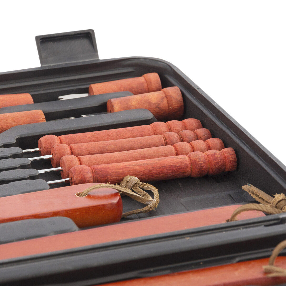 Estojo para Churrasco InnovaGoods Barbecase 18 Peças