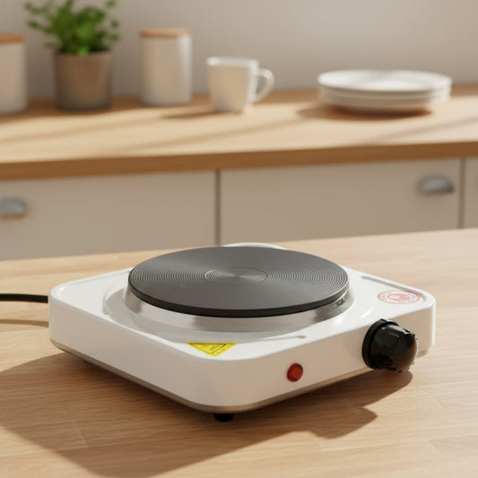 Placa Elétrica Simples 1000W – Compacta e Eficiente