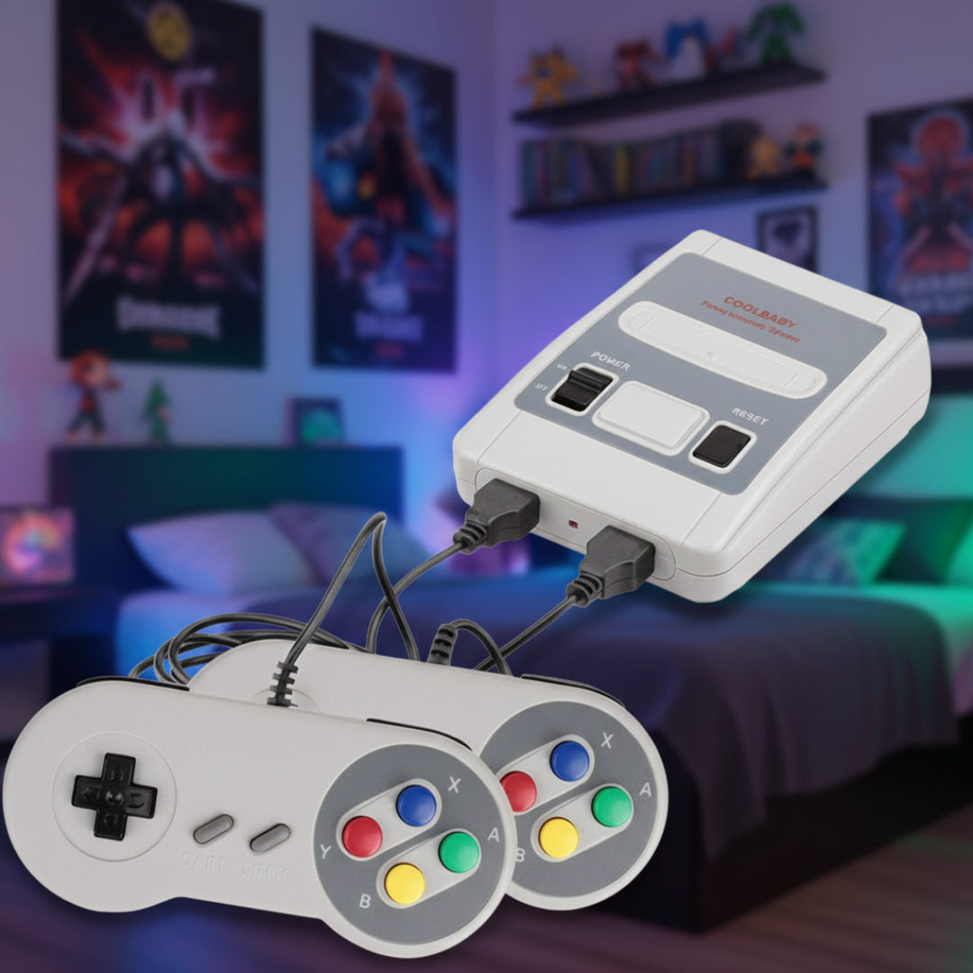 Mini Consola de Jogos de TV Retro | 620 Jogos Clássicos