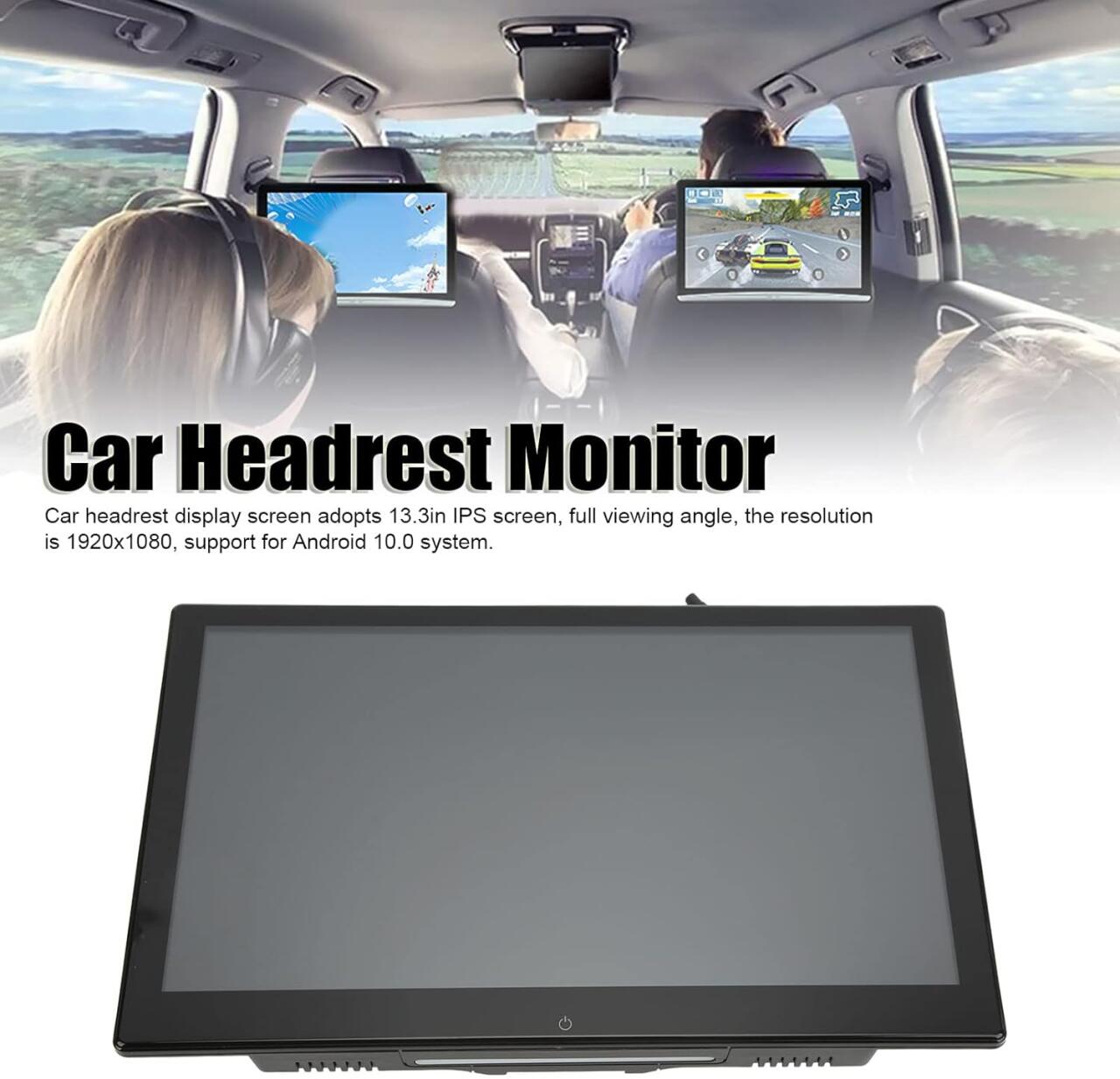 Ecrã de 7” com CarPlay & Android Auto – Sistema Multimédia para Carros