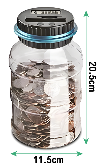 Mealheiro Digital Contagem de Moedas