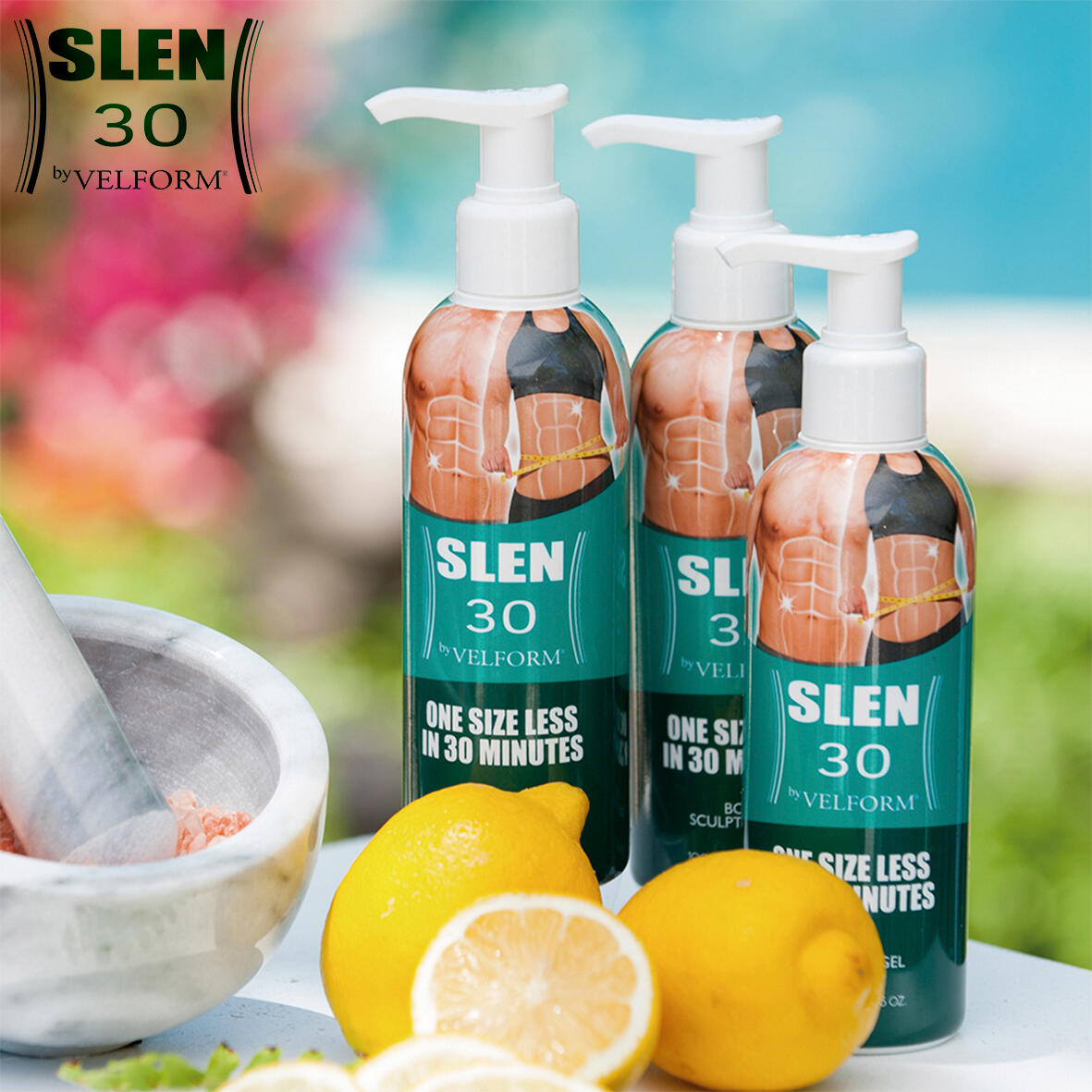 Gel Adelgaçante Slen 30 - Reduz a gordura e a celulite com crioterapia!