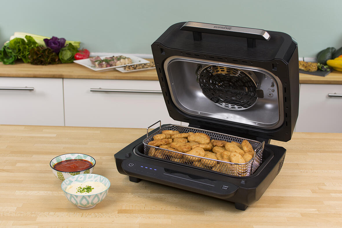 Grill e Air Fryer 8 em 1 Chef O Matic Supreme