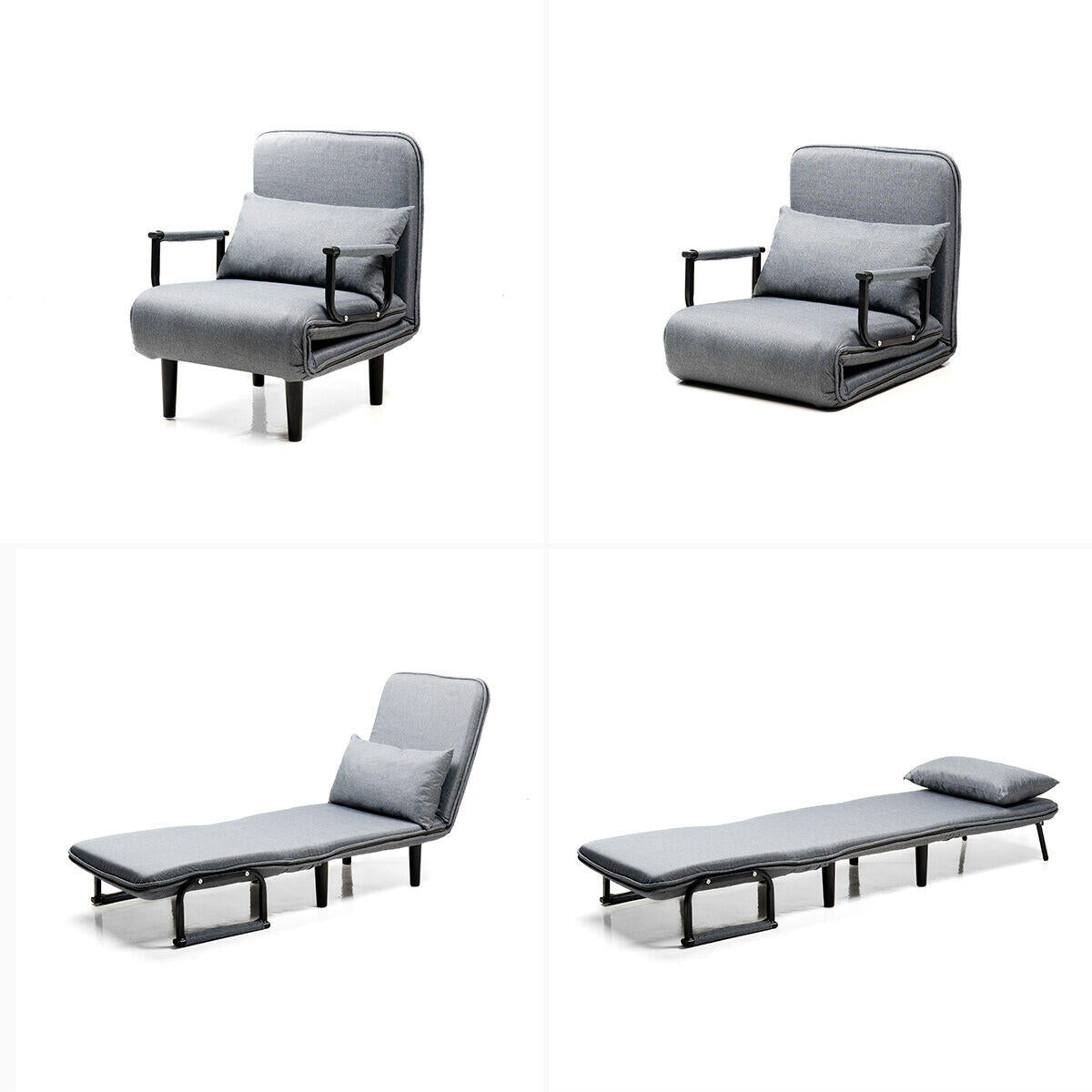 Sofá Cama Convertivel Individual 4 em 1 Softfa InnovaGoods