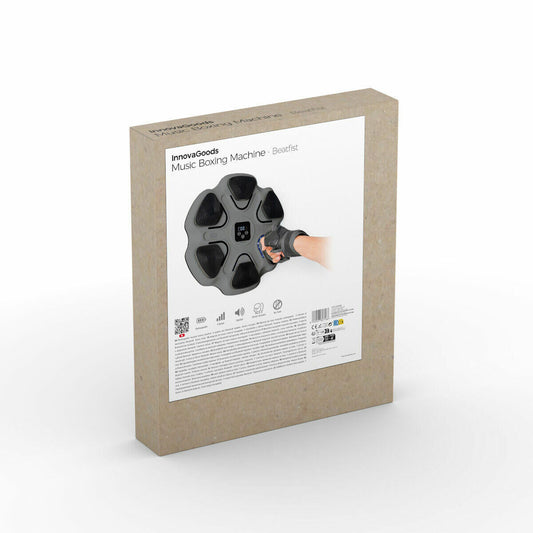 Máquina de Boxe Musical Recarrregável Beatfist
