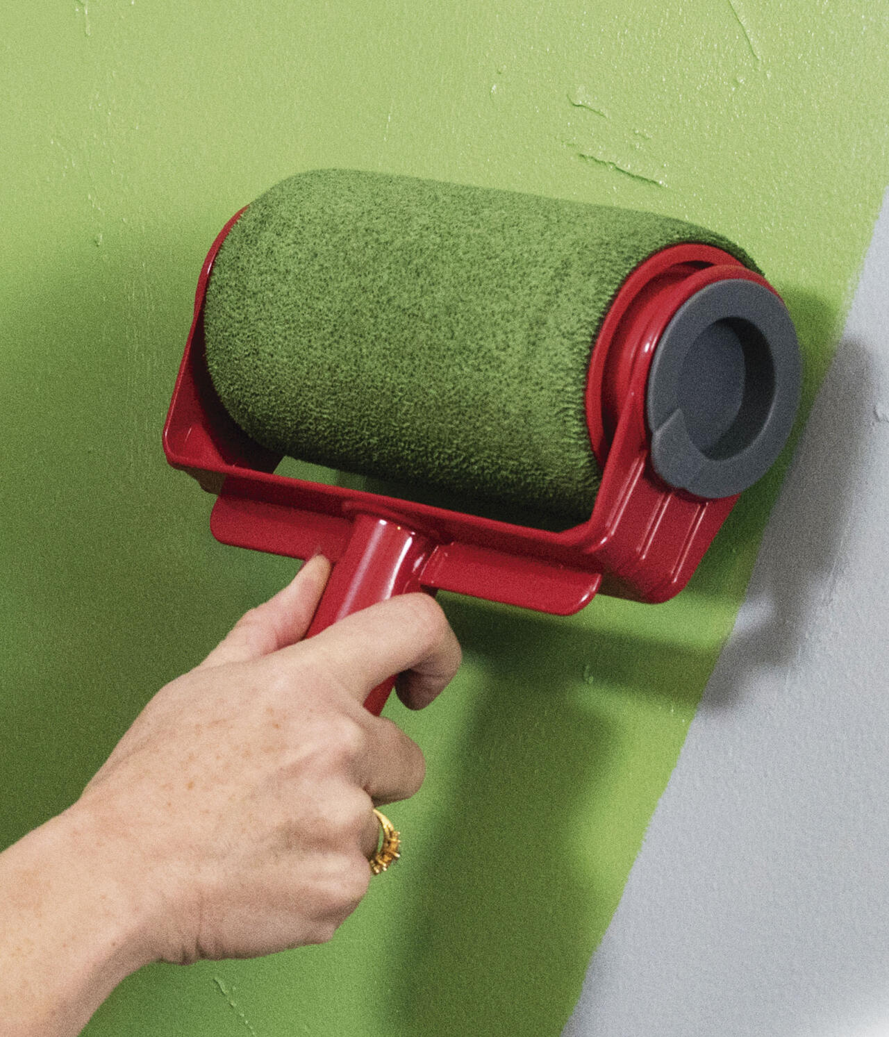 Rolo de Pintura Recarrregável com Cabo Extensível