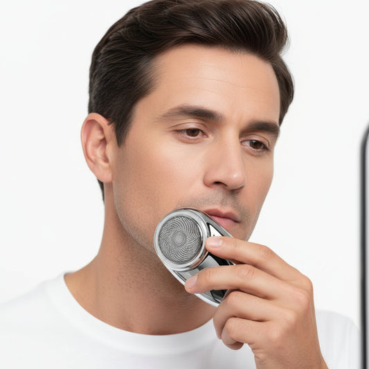 Máquina de Barbear Eléctrica Portátil