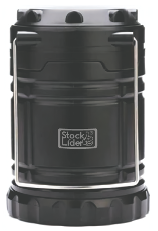 Lanterna de Campismo Solar + Pilhas