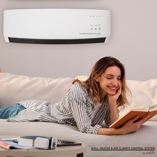 Climatizador e Aquecedor de Parede 2 em 1 Starlyf® Climate Control