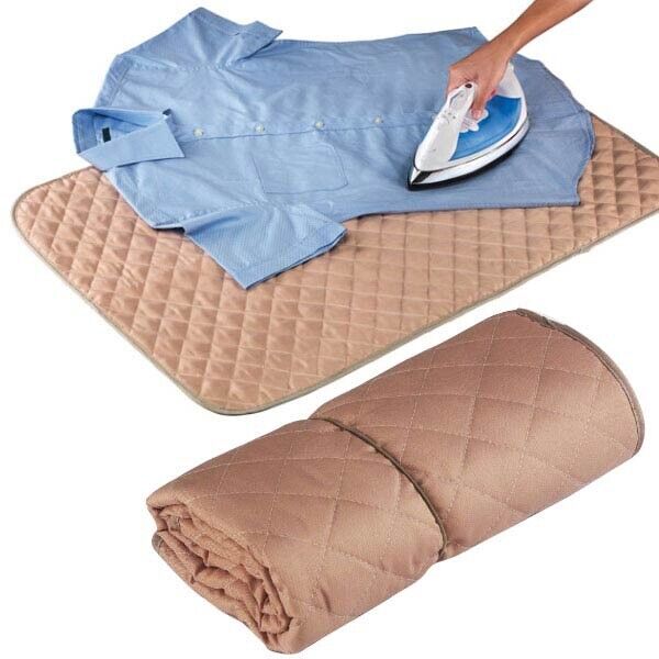 Tapete de Engomar Portátil – Prático, Compacto e Resistente ao Calor
