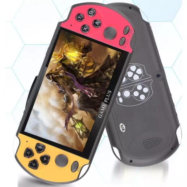 Consola X7 Plus Portátil 8GB com 500 Jogos Clássicos