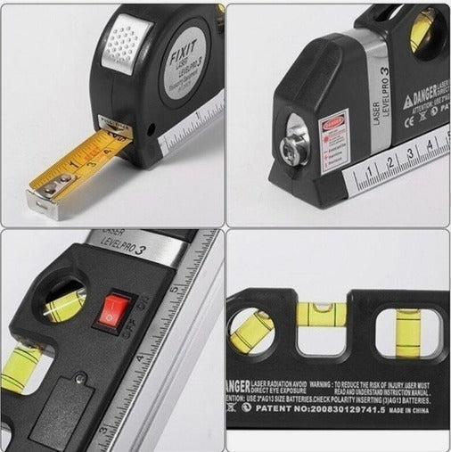 Nível Laser Multifuncional 4 em 1
