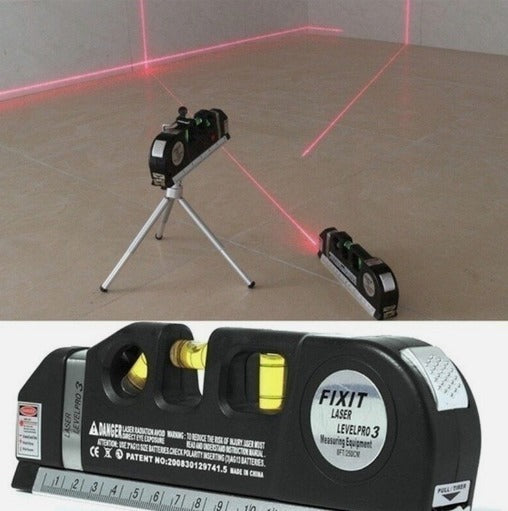 Nível Laser Multifuncional 4 em 1
