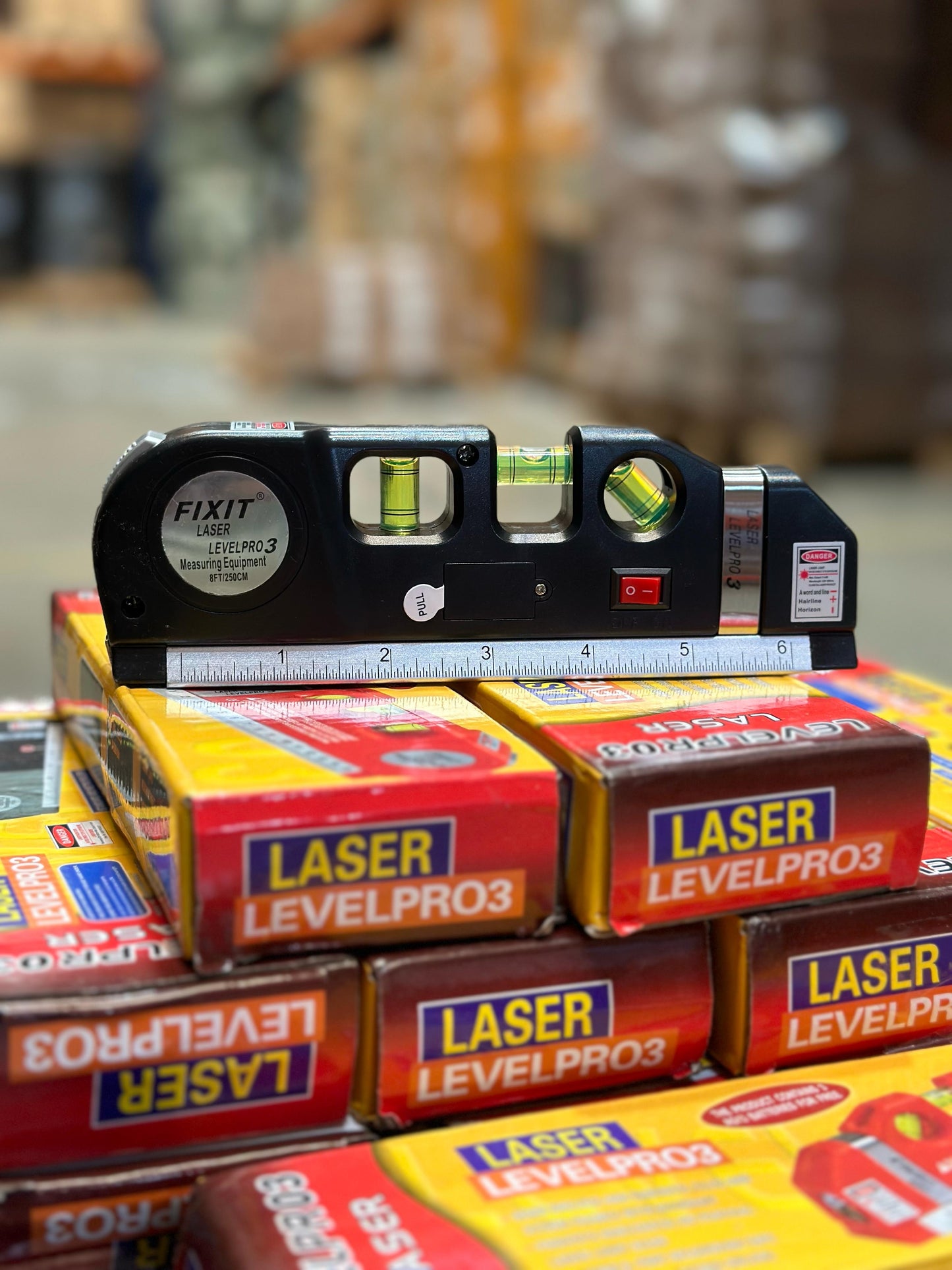 Nível Laser Multifuncional 4 em 1