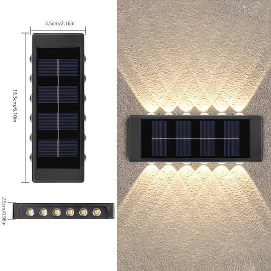 PACK 3 Unidades Luz Solar de Dupla Face - 12 LEDS