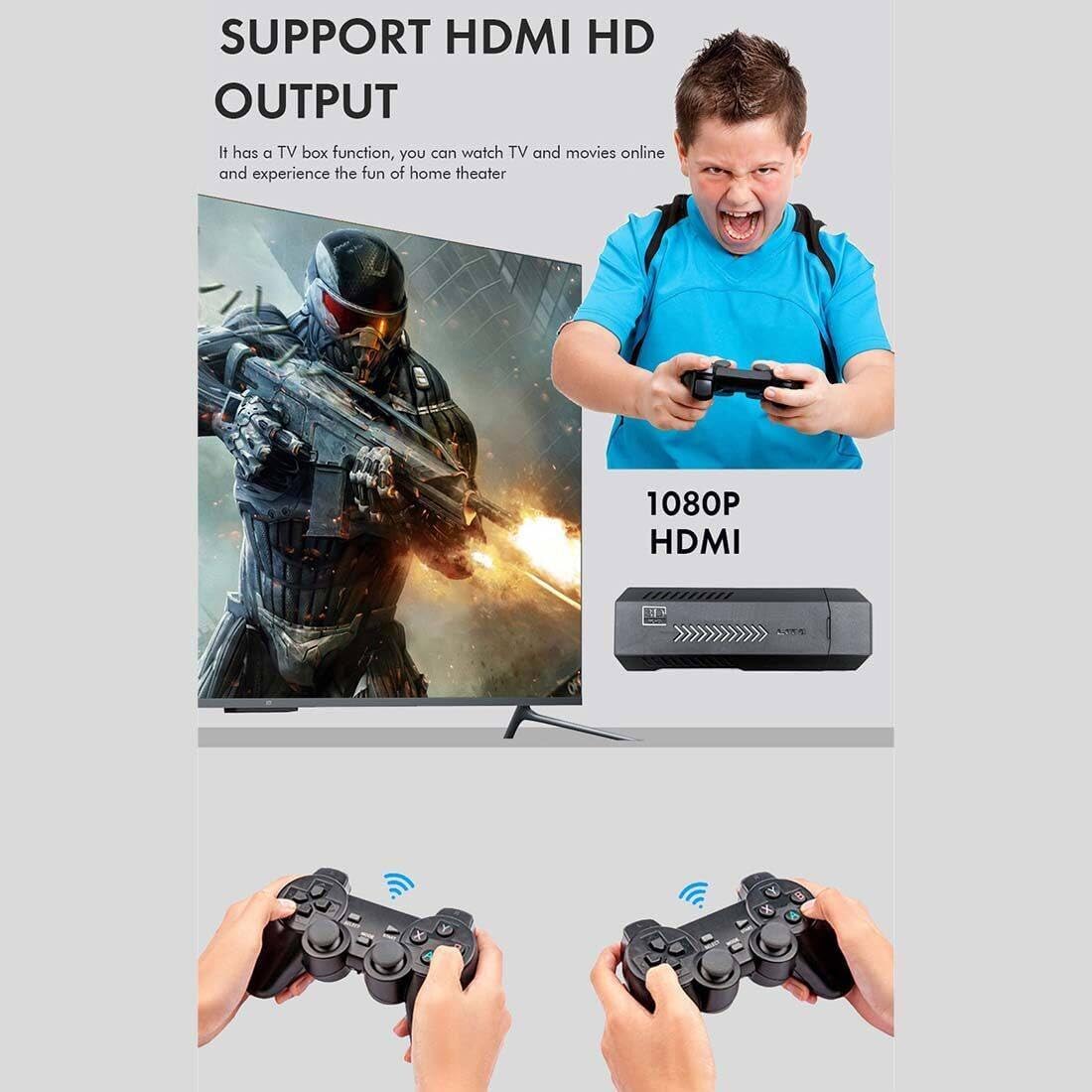 Consola de Jogos X2 Plus 4k 64GB - 30.000 Jogos