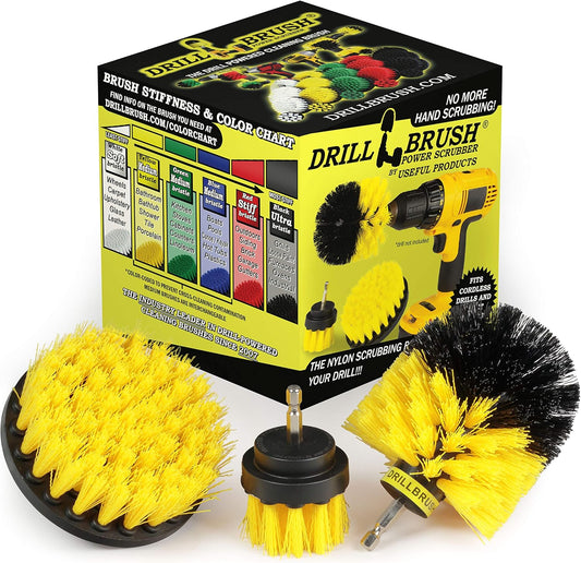 Kit de 3 Escovas para Berbequim