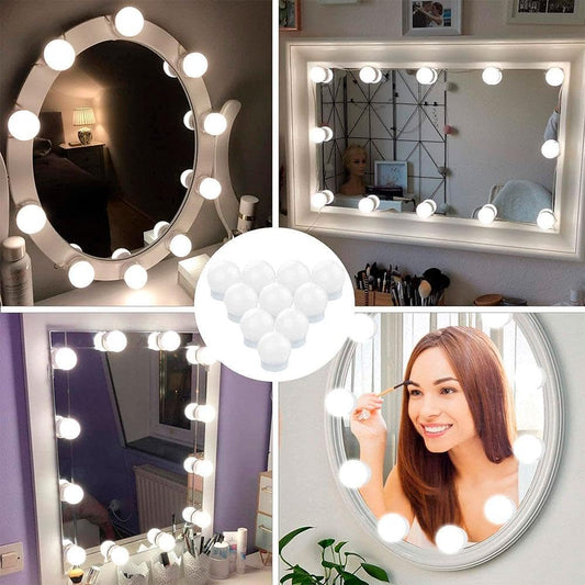Lâmpadas LED para Espelho – Kit com 10 Unidades