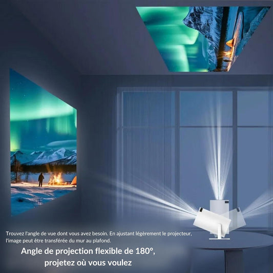 Projetor Portátil Ultra HD 4K Magcubic