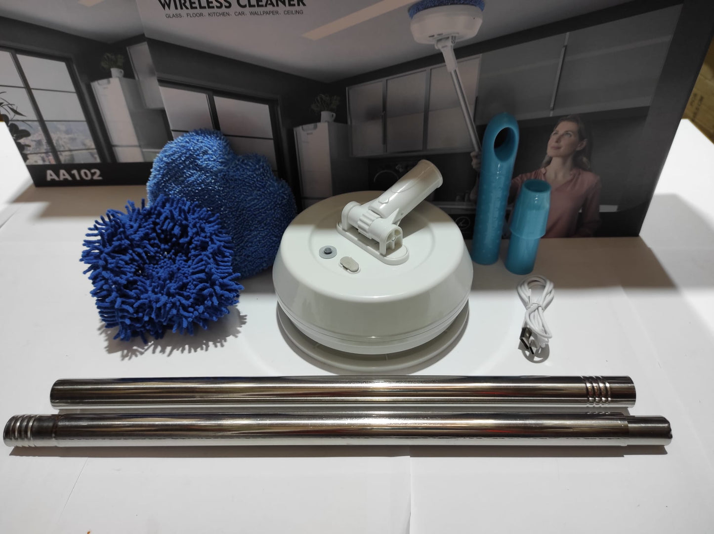 Robot de Limpeza Eléctrico para Vidros e Superfícies Planas